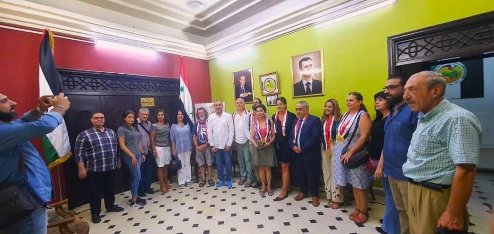 La prima Divisione cittadina di Damasco 