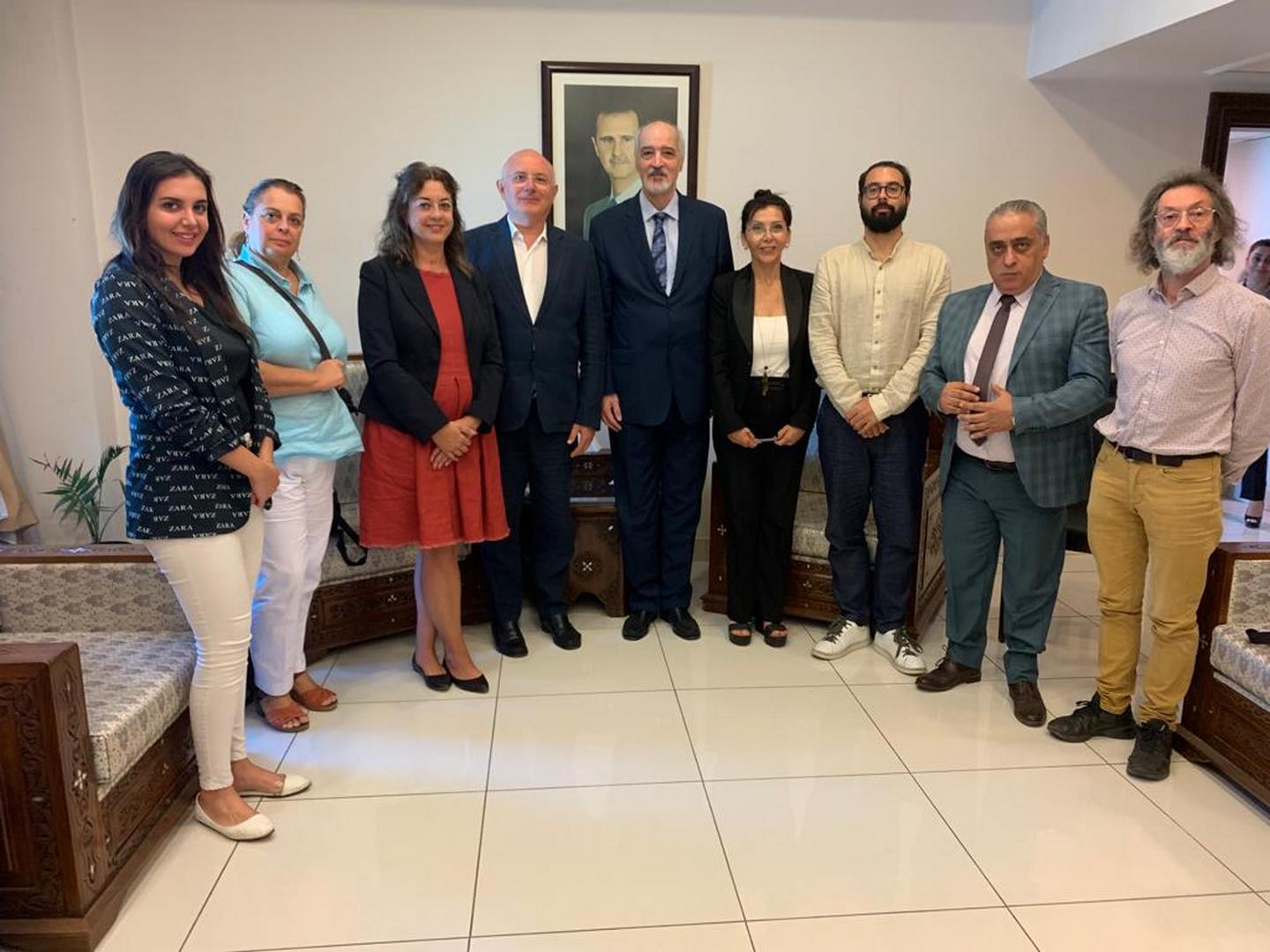 Dr. Al-Jaafari e l'Associazione Al-Bunduqyya Assadakha Italo-Araba 