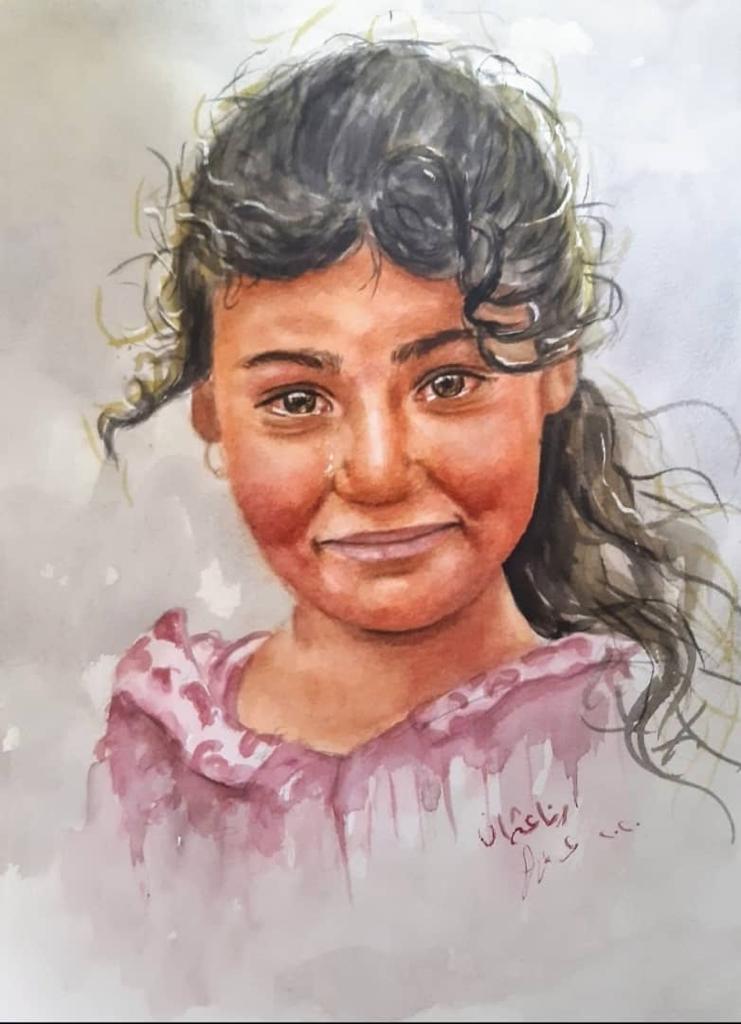 لقائي مع الفنانة التشكيلية رنا عثمان 