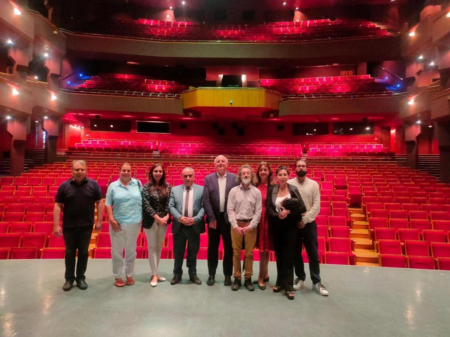 جمعية البندقية- الصداقة الإيطالية العربية تزور دار الأوبرا في دمشق