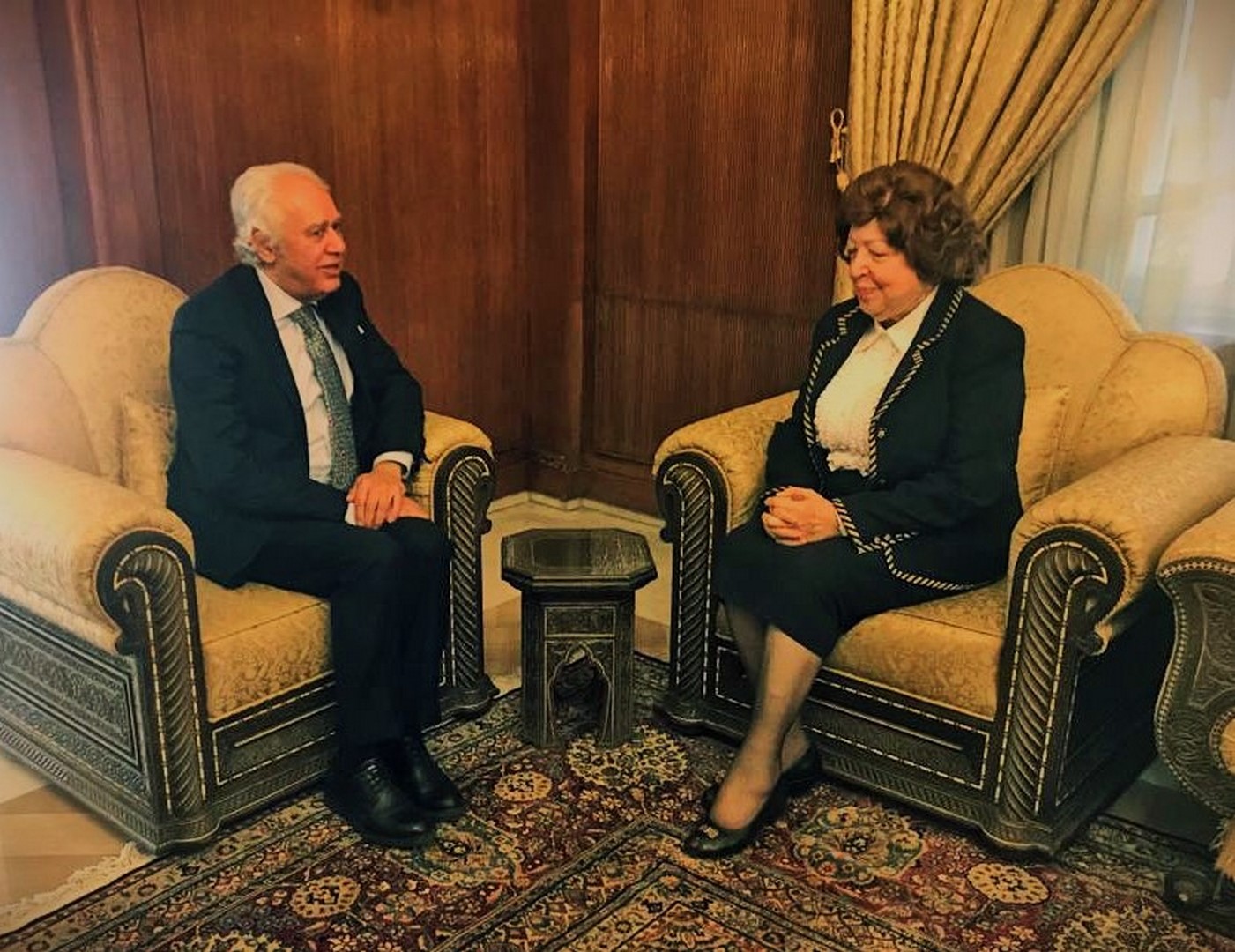 Dott..  Najah al-Attar nella memoria di un pensatore arabo