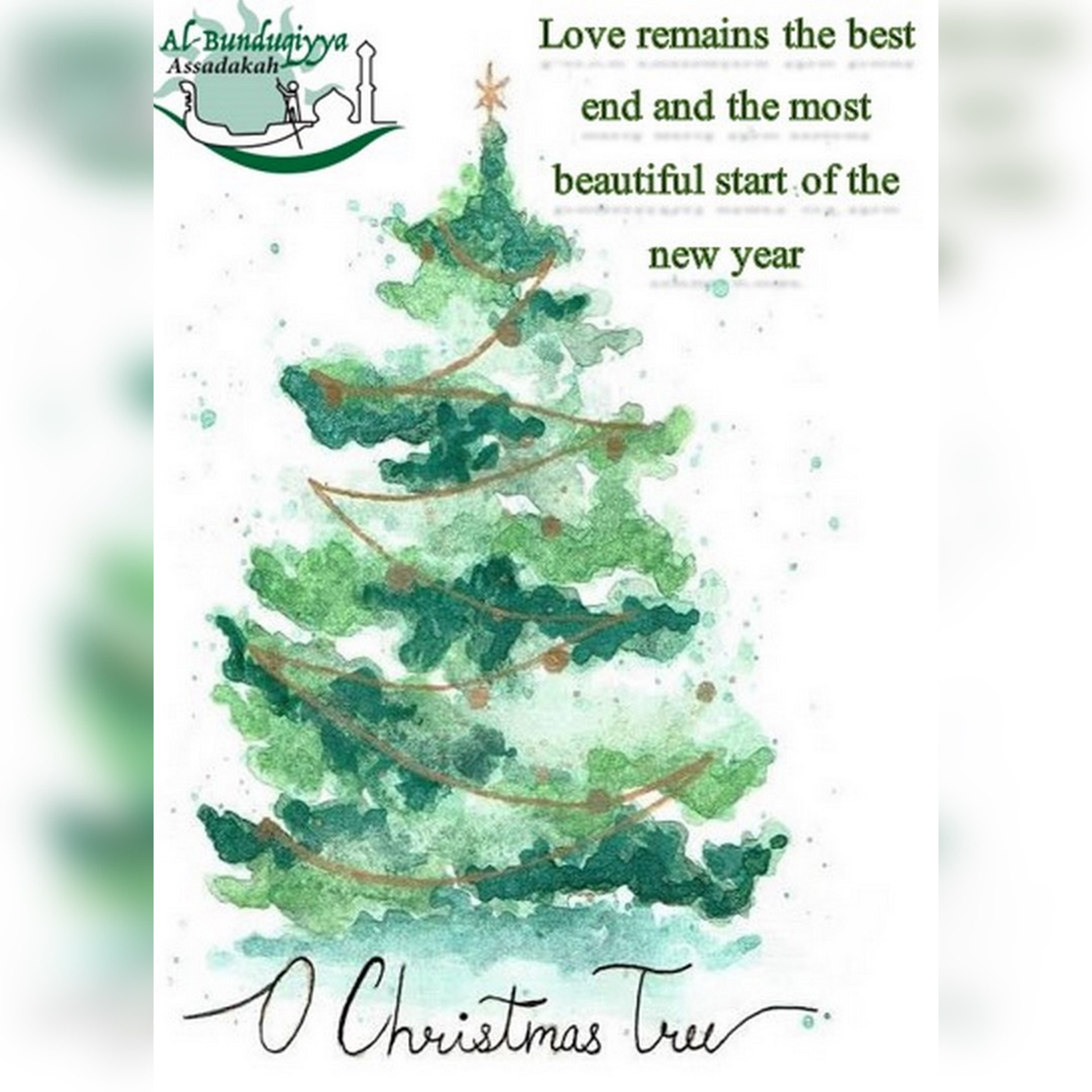 Love remains the best end and the most beautiful start of the new year