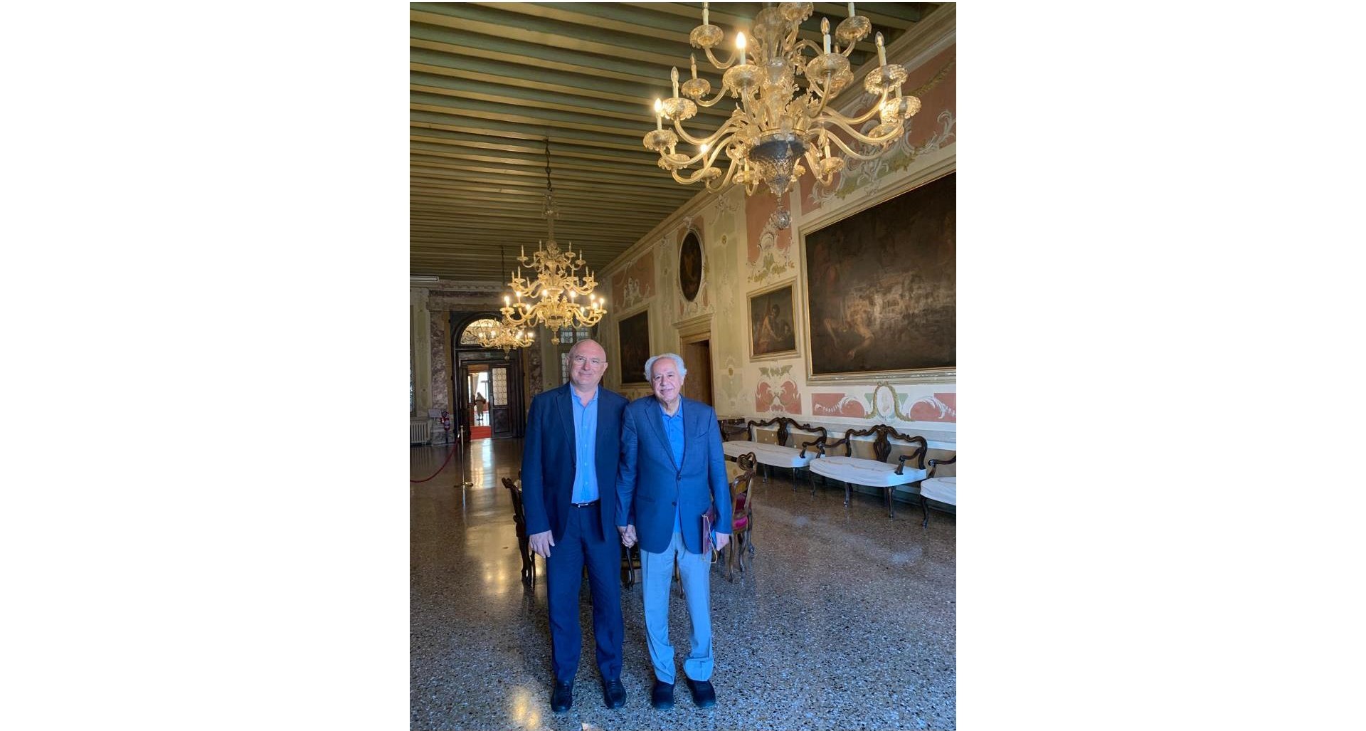 Hussain Shaban è ospite del Consiglio Comunale di Venezia