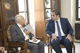 د. الجبّان يلتقي المفكر العراقي عبد الحسين شعبان