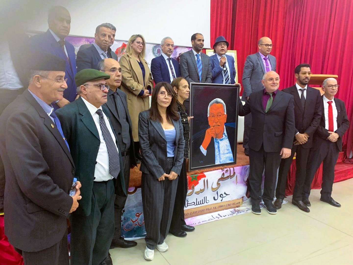 محاضرة المهندس باولو كابوتسو رئيس جمعية الصداقة الإيطالية العربية في المؤتمر الدولي في مكناس