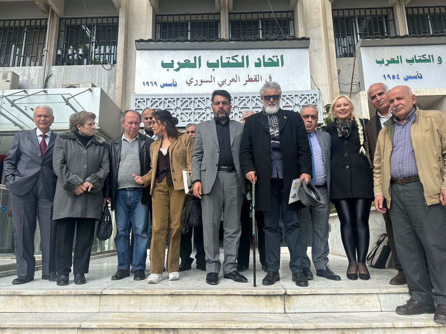 تفاصيل رحلة إلى دمشق - زيارتنا إلى اتحاد الكتاب العرب