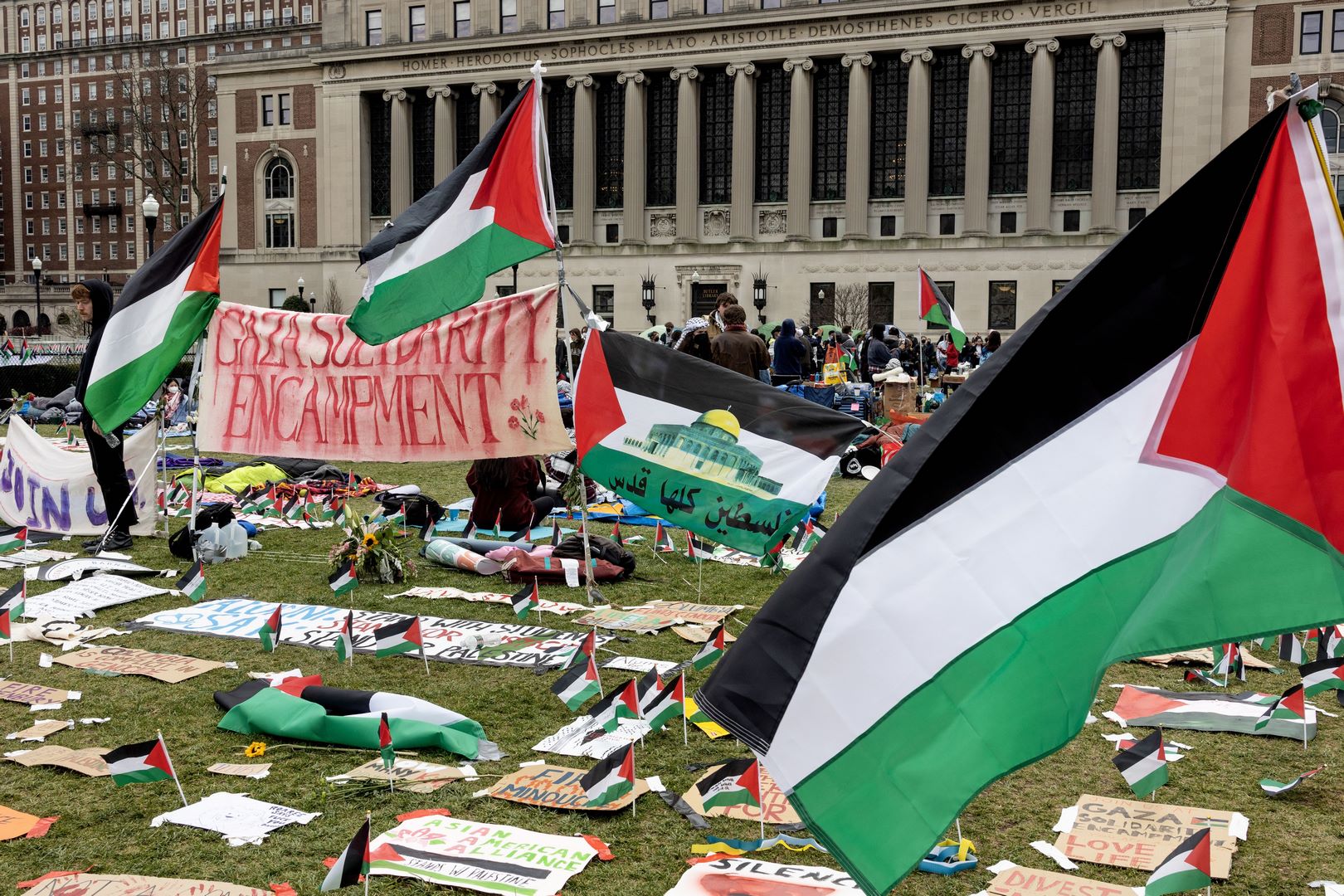 Tensions Flare At U.S Universities Over Gaza Protests, Dozens arrested at Yale & NYU