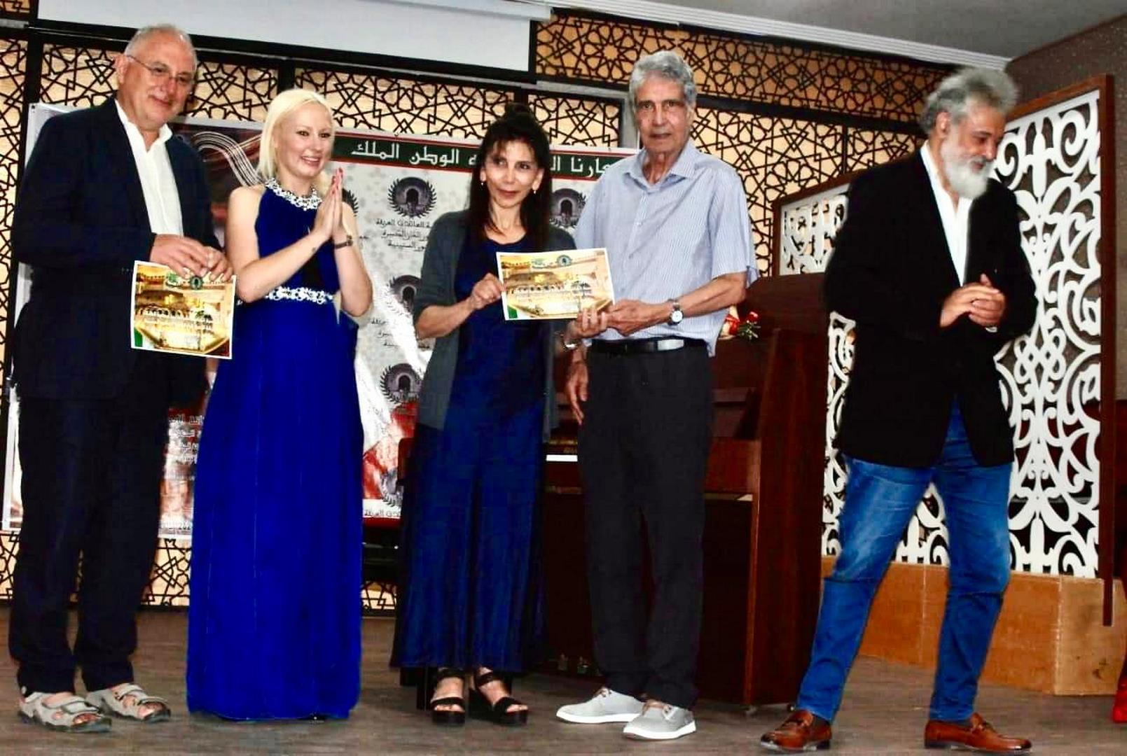 Noi ed il campione Hamidouch