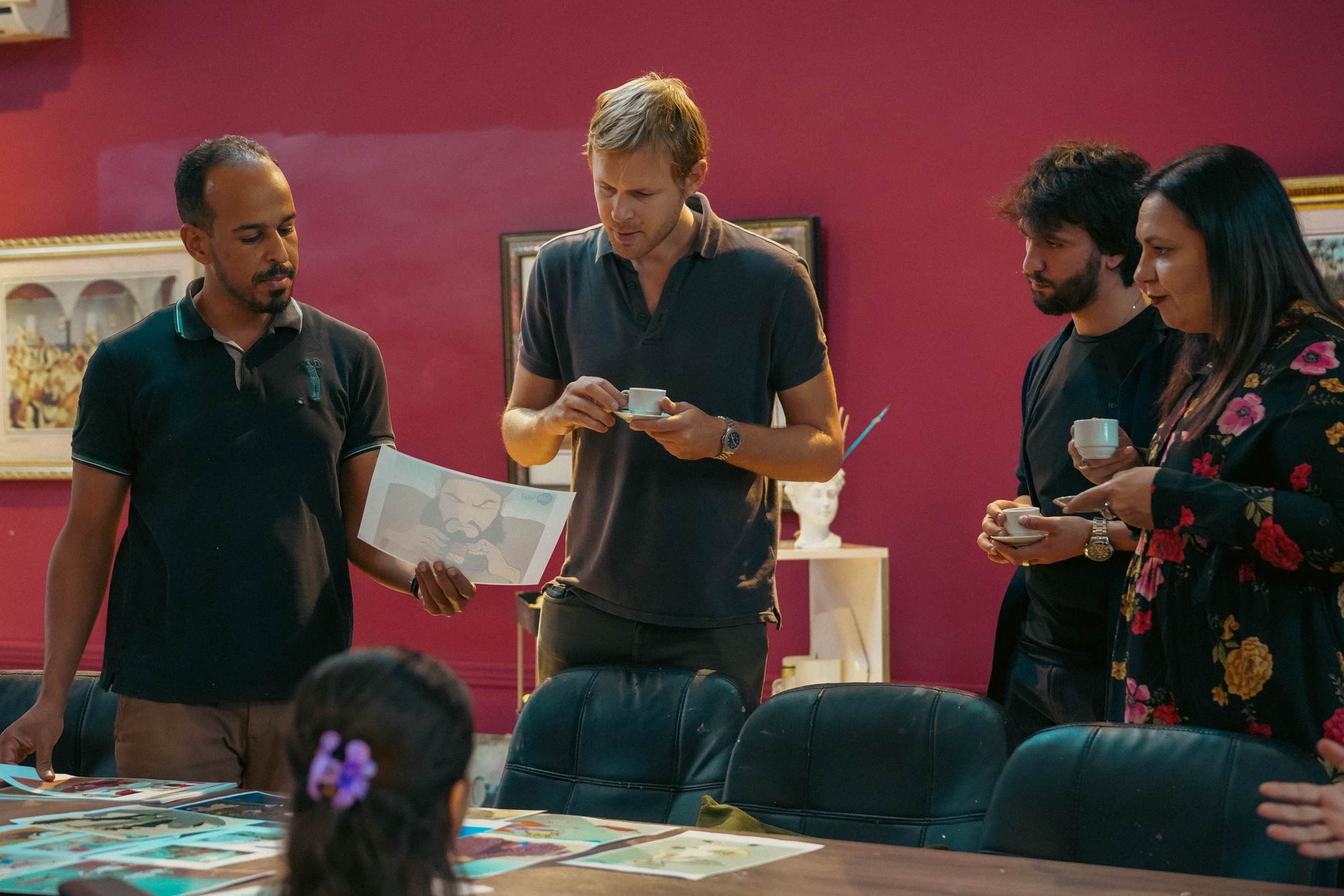 جمعية البندقية الصداقة الإيطالية العربية في ضيافة نادي عوض عبيدة للفنون التشكيلية