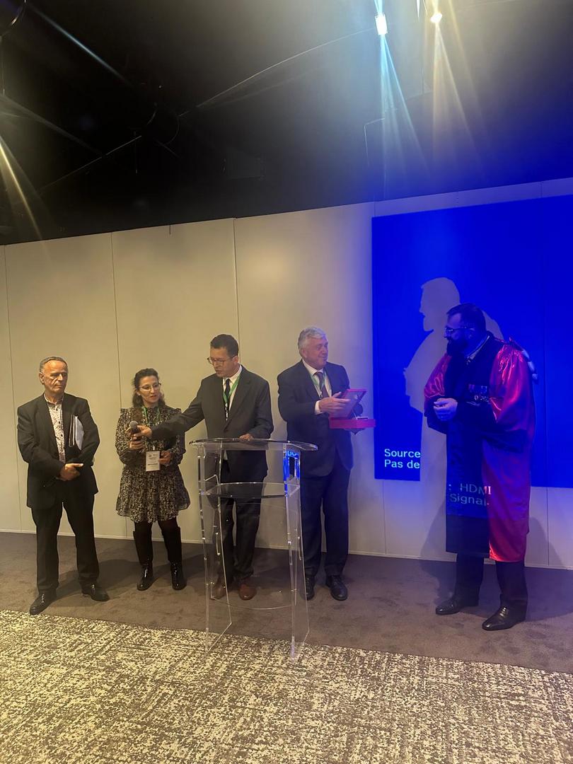 Nostra associazione è Premiat a Lione-Francia Nostra associazione è Premiat a Lione-Francia