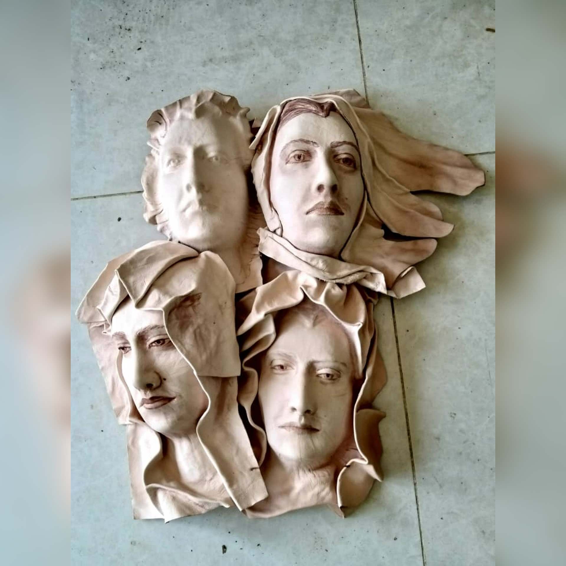 Ali Baha Mualla, è un artista della città di Hasaka, in Siria